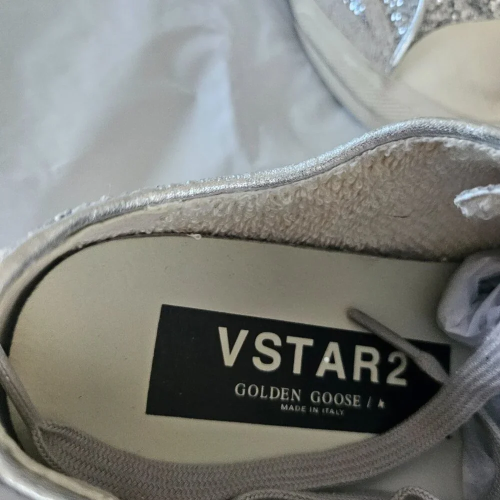 Golden Goose Shoes VStar2 New without Box - Picture 7 of 12